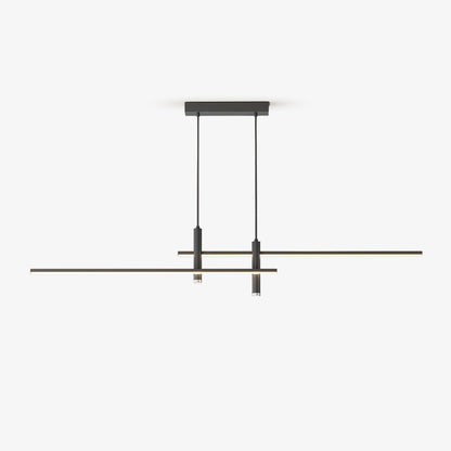 Suspension LED Métal Minimaliste | Hauteur Ajustable Dimmable | Série LINK