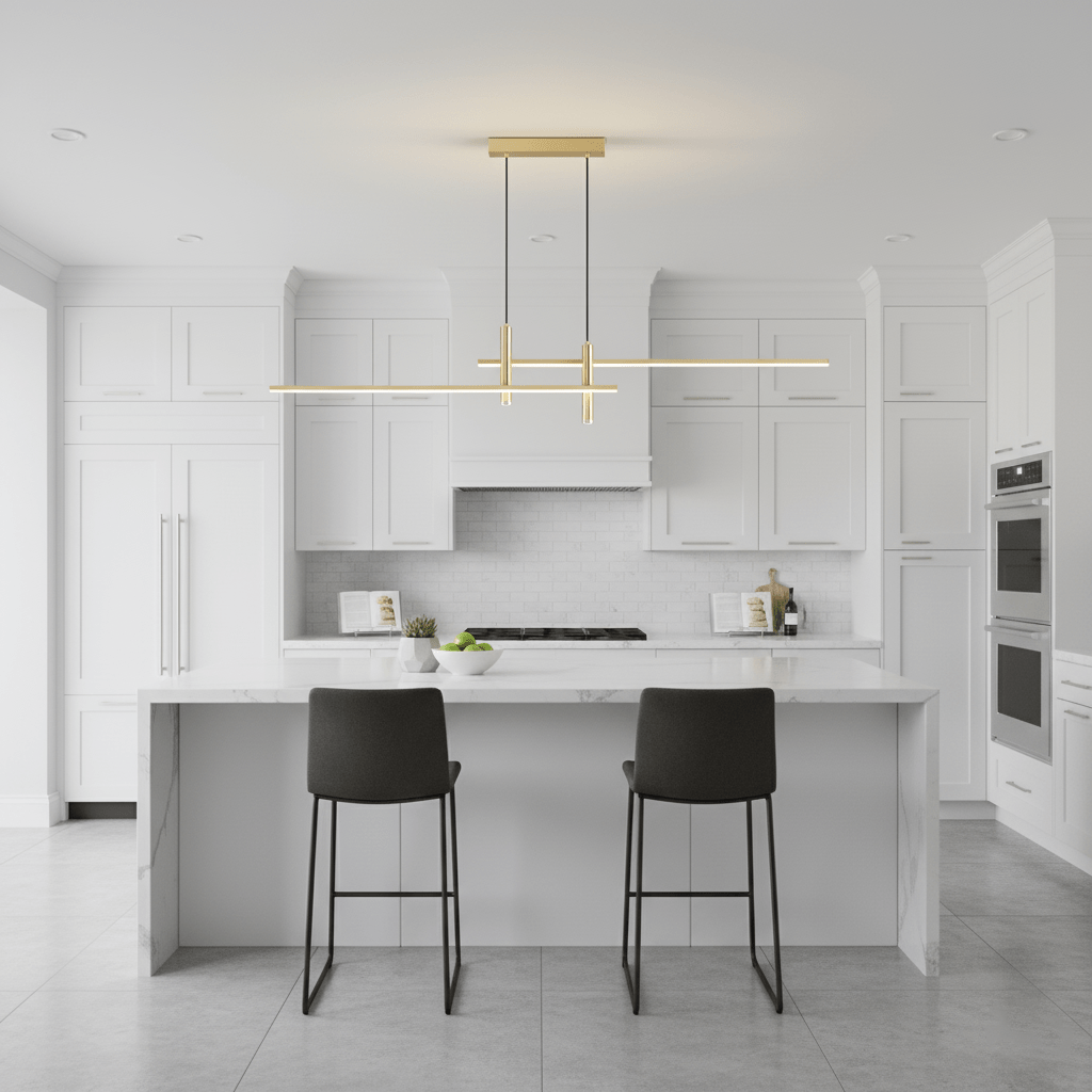 Suspension LED Métal Minimaliste | Hauteur Ajustable Dimmable | Série LINK