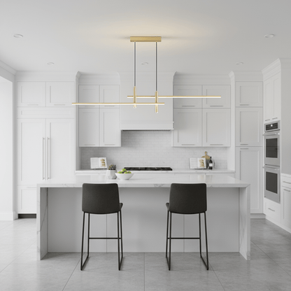 Suspension LED Métal Minimaliste | Hauteur Ajustable Dimmable | Série LINK
