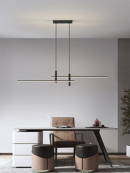 Suspension LED Métal Minimaliste | Hauteur Ajustable Dimmable | Série LINK