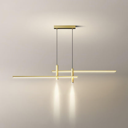 Suspension LED Métal Minimaliste | Hauteur Ajustable Dimmable | Série LINK
