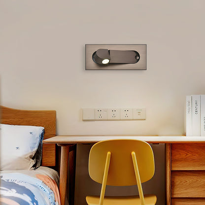 Lampe de Lecture LED Aluminium | Tête Réglable, Bouton-Poussoir | Série Nova