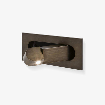 Lampe de Lecture LED Aluminium | Tête Réglable, Bouton-Poussoir | Série Nova