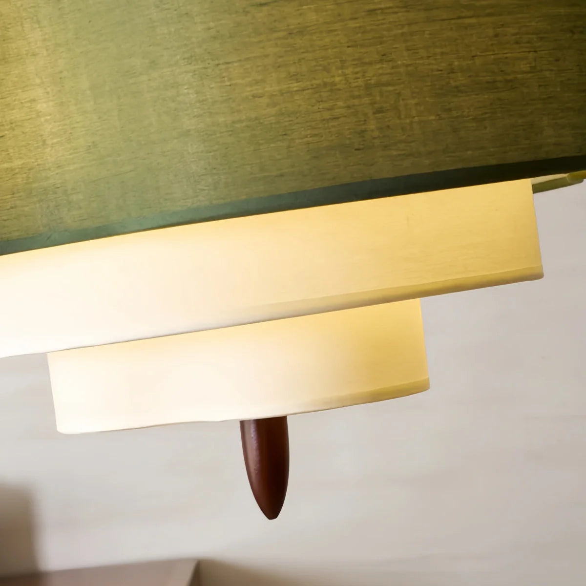 Tissu Lustre Moderne | Abat-jour rond en tissu, Inclinaison 30°