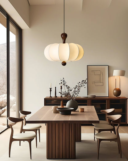Moderne Suspension Bois | Variateur Compatible Câble Réglable | Lumière Nova