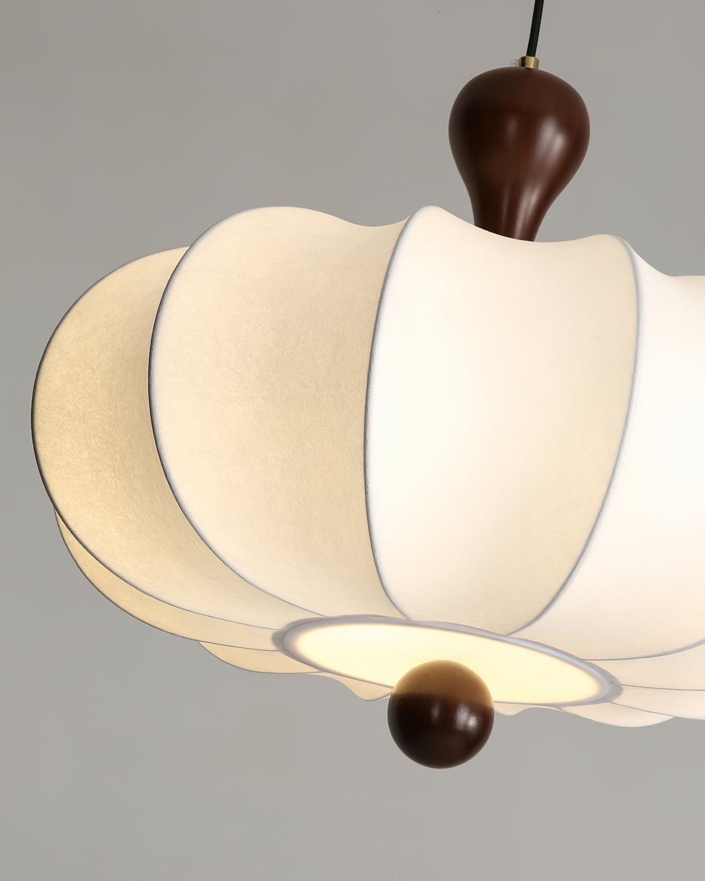 Moderne Suspension Bois | Variateur Compatible Câble Réglable | Lumière Nova