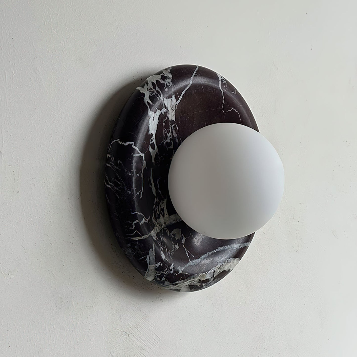 Lampe Murale Applique Marbre|Éclairage doux Sans ampoule|Ligne Marbre