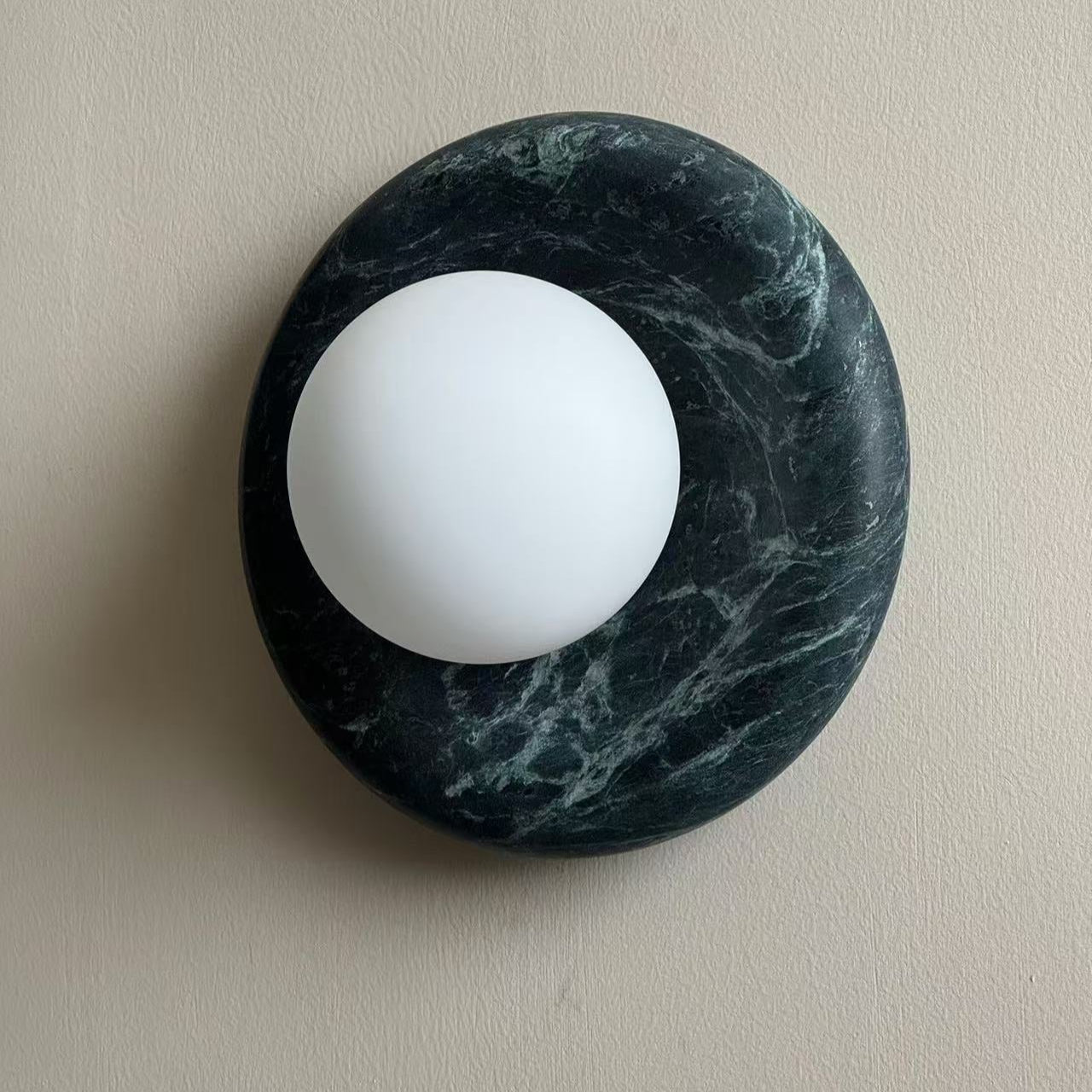 Lampe Murale Applique Marbre|Éclairage doux Sans ampoule|Ligne Marbre