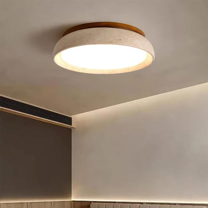 Plafonnier Travertin Moderne | LED Réglable | Ampoules LED Incluses | Série Lumen