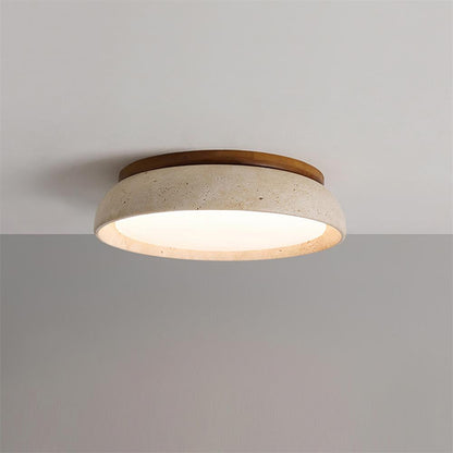 Plafonnier Travertin Moderne | LED Réglable | Ampoules LED Incluses | Série Lumen