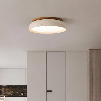 Plafonnier Travertin Moderne | LED Réglable | Ampoules LED Incluses | Série Lumen