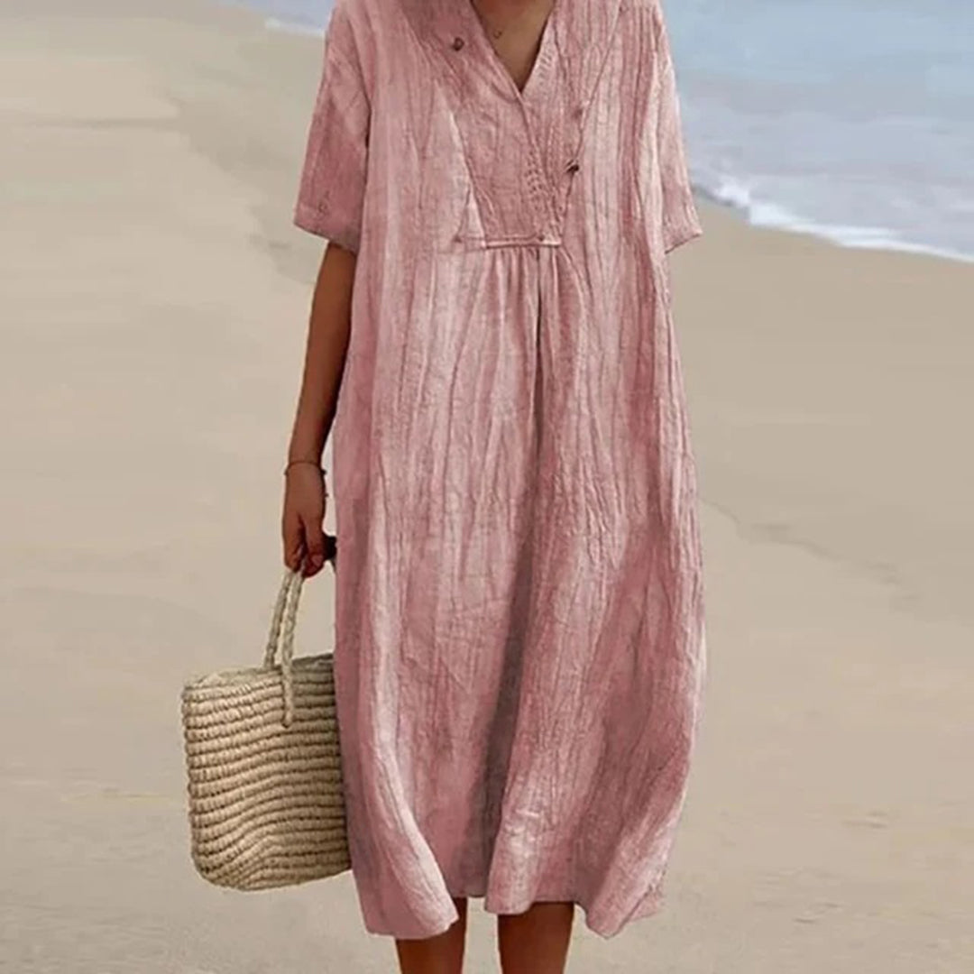 Robe Boho Fluide | Confort Léger Respirant | Série Bohème Chic