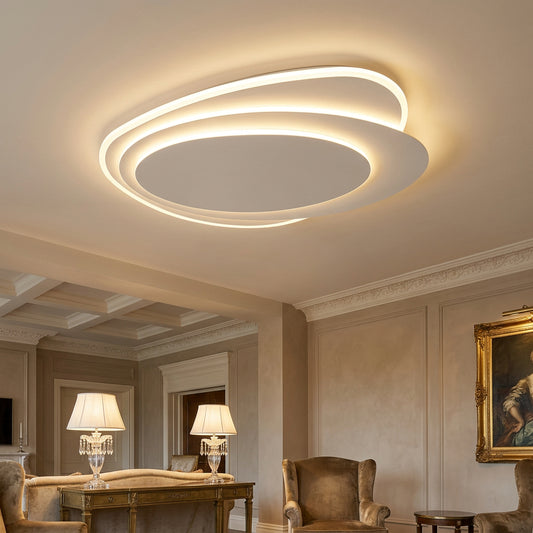 Plafonnier Scandinave | LED SMD Gradation Télécommande | Série Nord