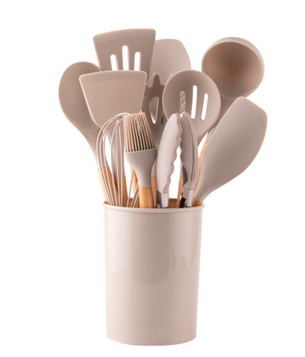 Ustensiles de Cuisine Silicone | Poignées Ergonomiques, Chaleur | ZenLine