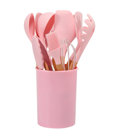 Ustensiles de Cuisine Silicone | Poignées Ergonomiques, Chaleur | ZenLine