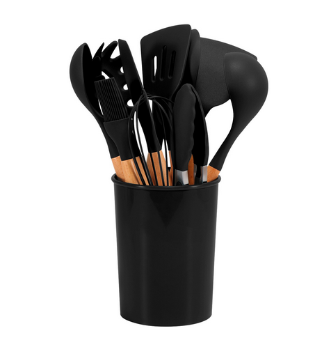 Ustensiles de Cuisine Silicone | Poignées Ergonomiques, Chaleur | ZenLine