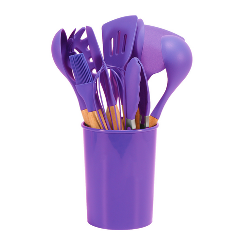 Ustensiles de Cuisine Silicone | Poignées Ergonomiques, Chaleur | ZenLine