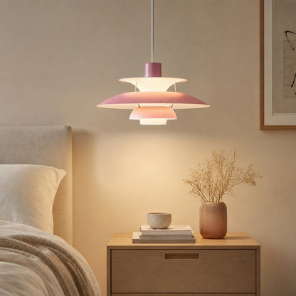 Suspension Luminaire Macaron Métal | Installation facile | Aria