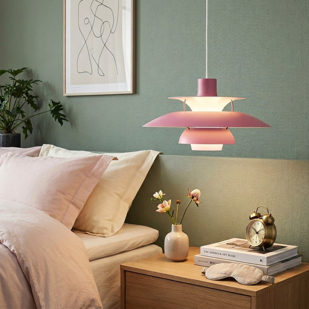 Suspension Luminaire Macaron Métal | Installation facile | Aria
