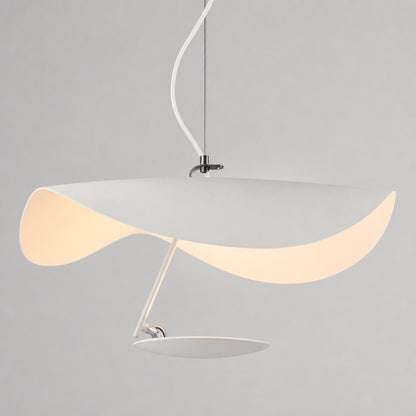 Suspension luminaire Métal | Câble réglable, Abat-jour feuille | Série Feuille