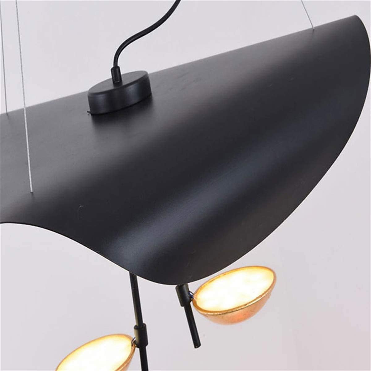Suspension luminaire Métal | Câble réglable, Abat-jour feuille | Série Feuille