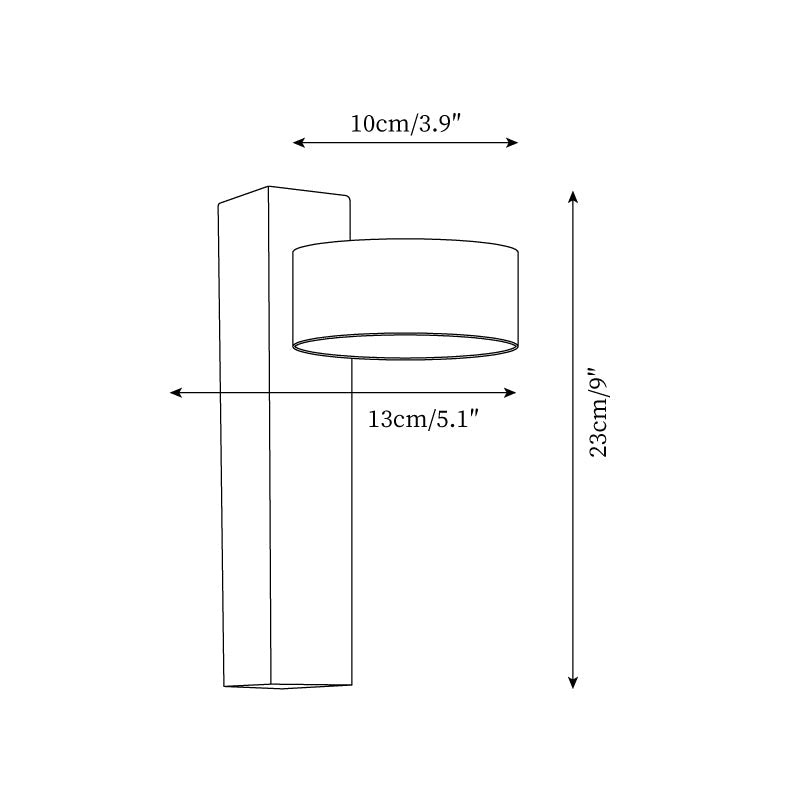 Lampe Murale Travertin & Bois | LED Intégrée Lumière 3000K | Ligne Élégance