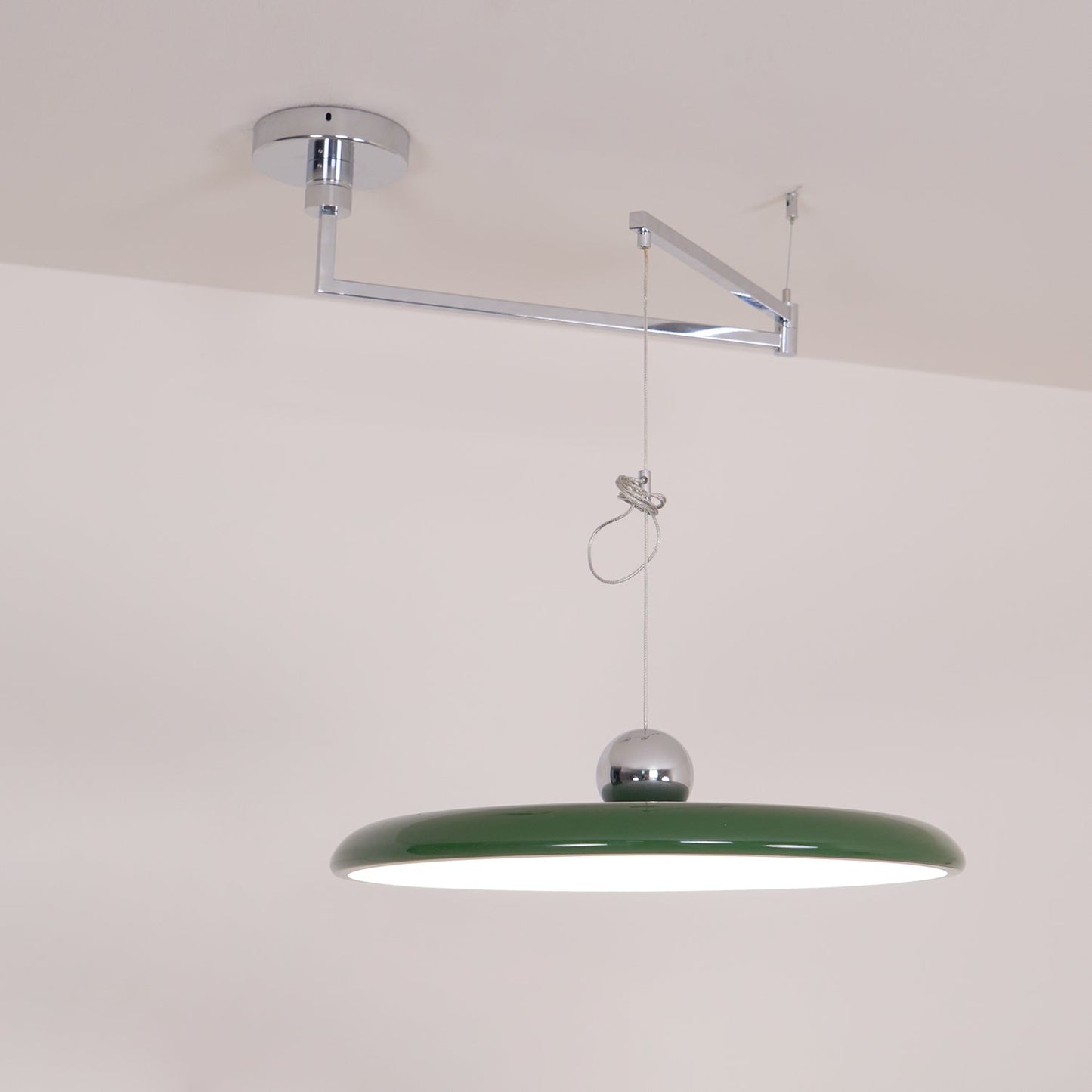 Suspension Métal Acrylique à Bras Réglables | Version dimmable | LED intégrée