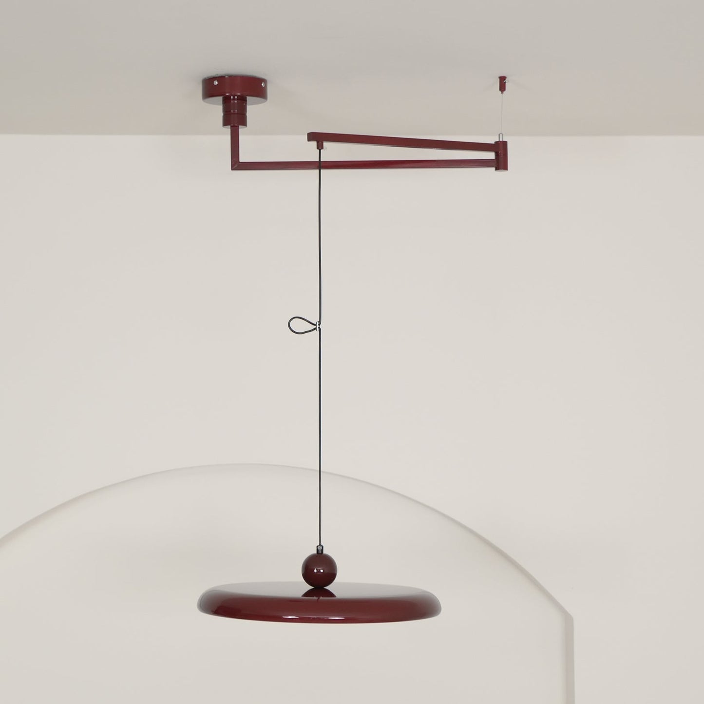 Suspension Métal Acrylique à Bras Réglables | Version dimmable | LED intégrée