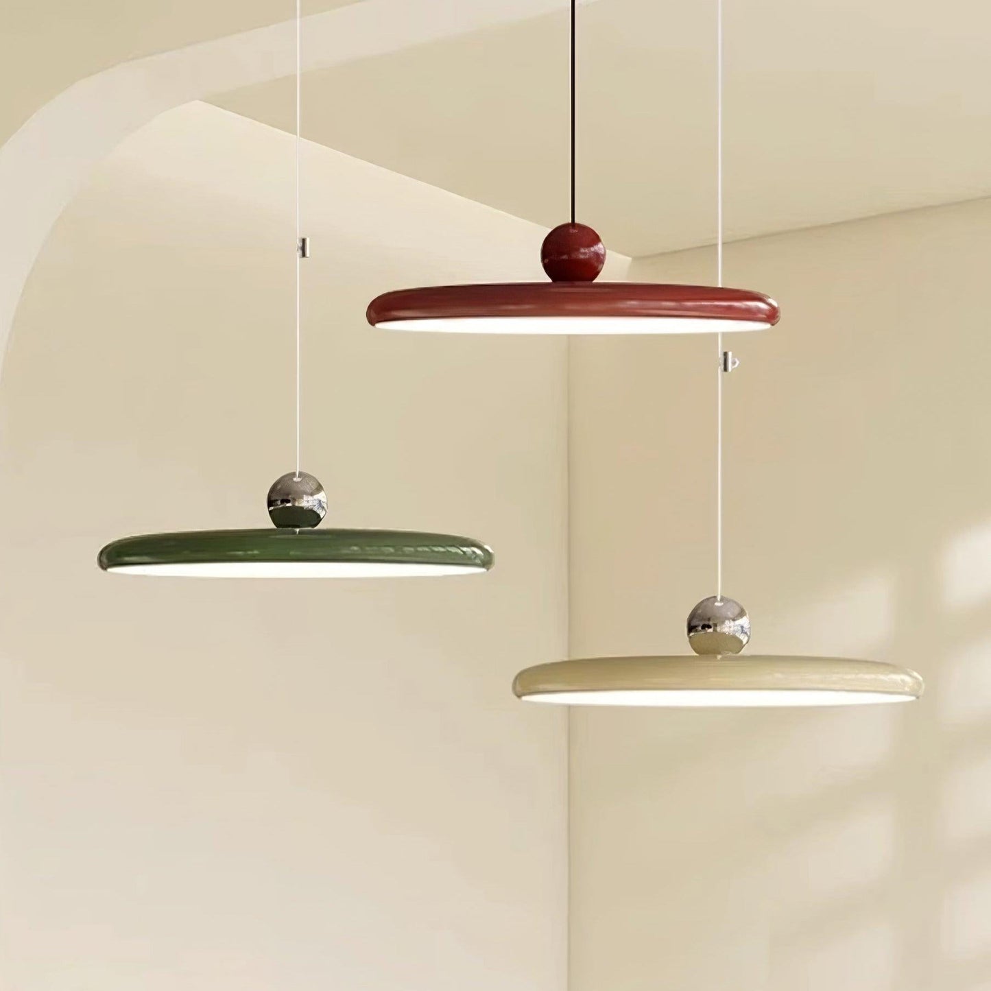 Suspension Métal Acrylique à Bras Réglables | Version dimmable | LED intégrée