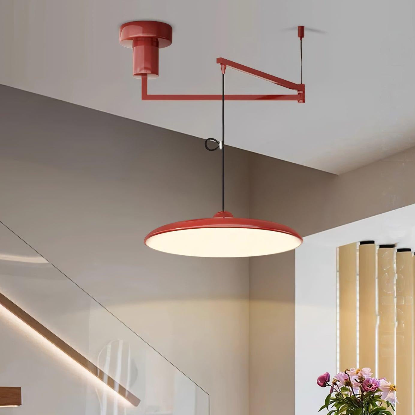 Suspension Métal Acrylique à Bras Réglables | Version dimmable | LED intégrée
