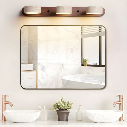 Applique Murale Travertin Neutre | LED Intégrée | Lumière 3000–6000 K