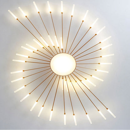Plafonnier Feu d'Artifice Métal Moderne | LED Économe en Énergie | Éclat