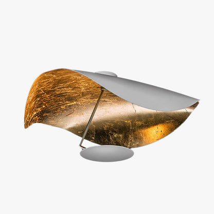 Lampe Plafonnier Métal | Câble réglable, Abat-jour feuille | Série Feuille
