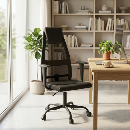 Chaise de Bureau Ergonomique Arys en Maille Respirante - Seryze