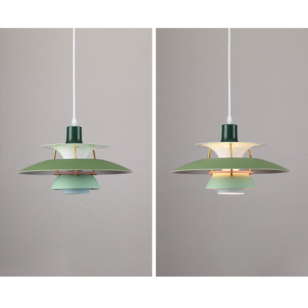 Suspension Macaron Métal | Lumière chaude, Installation facile | Aria