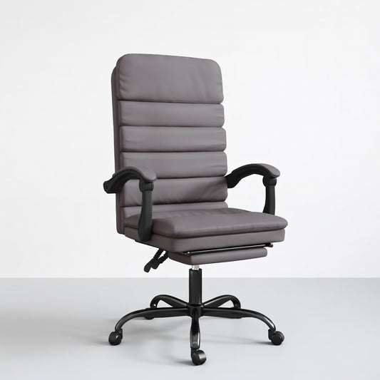 Fauteuil de Bureau Ergonomique en Similicuir avec Fonction de Massage | Confort Optimal pour un Espace de Travail Élégant
