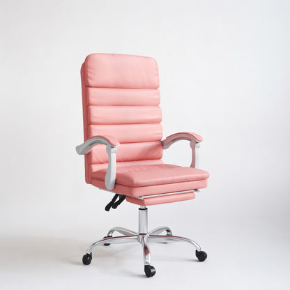 Fauteuil de Bureau Ergonomique Oryn en Similicuir avec Repose pied et Massage - Seryze