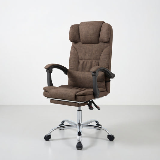 Fauteuil de Bureau Ergonomique avec Fonction Massage | Réglable et Minimaliste pour Confort Optimal au Travail