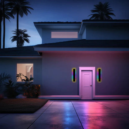 Applique Murale Extérieure LED Métal | IP65 Étanche Régable | NuitSérénité