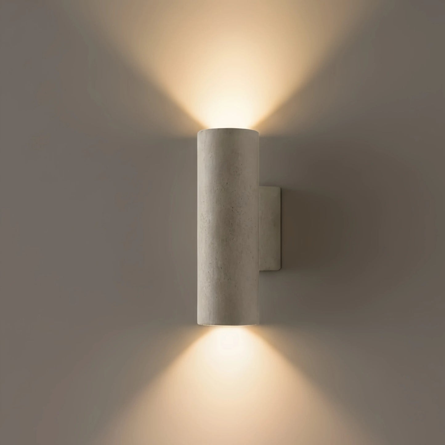 Applique Murale Extérieure Ciment Moderne | IP65 & LED GU10 Incluse | Série Arc
