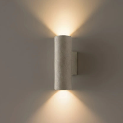 Applique Murale Extérieure Ciment Moderne | IP65 & LED GU10 Incluse | Série Arc